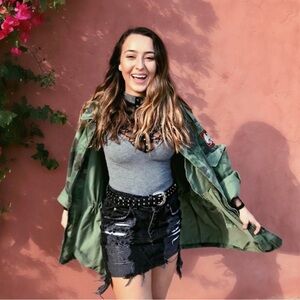 LF revolve vintage camo military jacket 1999 90s